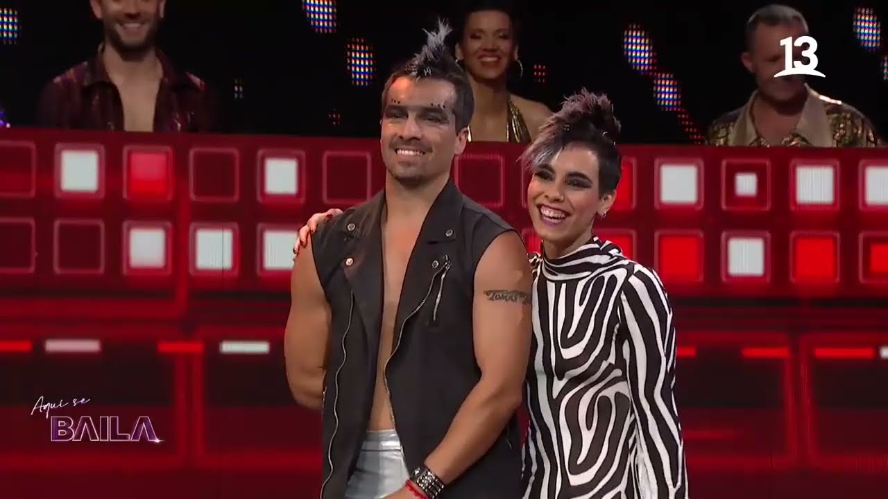 Kike Faundez sorprende con su look y show de hoy. Aquí se Baila, Canal 13.