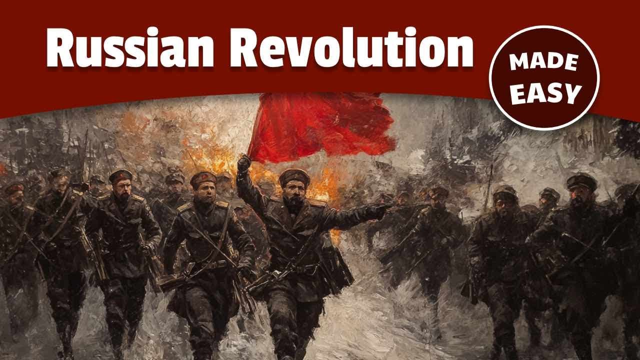 Russian Revolution for Beginners | Lenin & The Bolsheviks | History Made Easy