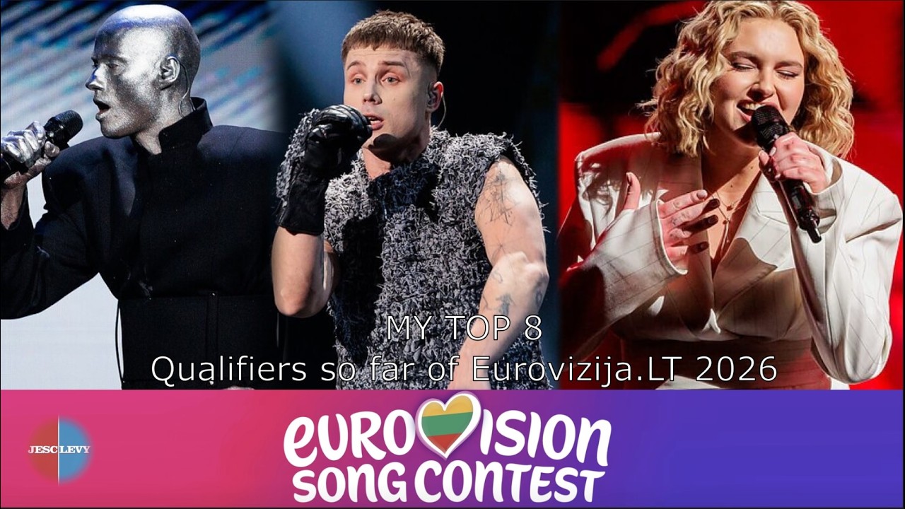 My Top 8 Qualifiers so Far | Eurovizija.LT 2026 | Lithuania at ESC 2026
