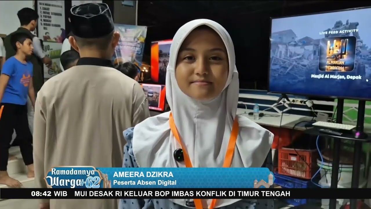Absen Digital Salat Tarawih Bonus Hadiah Lebaran