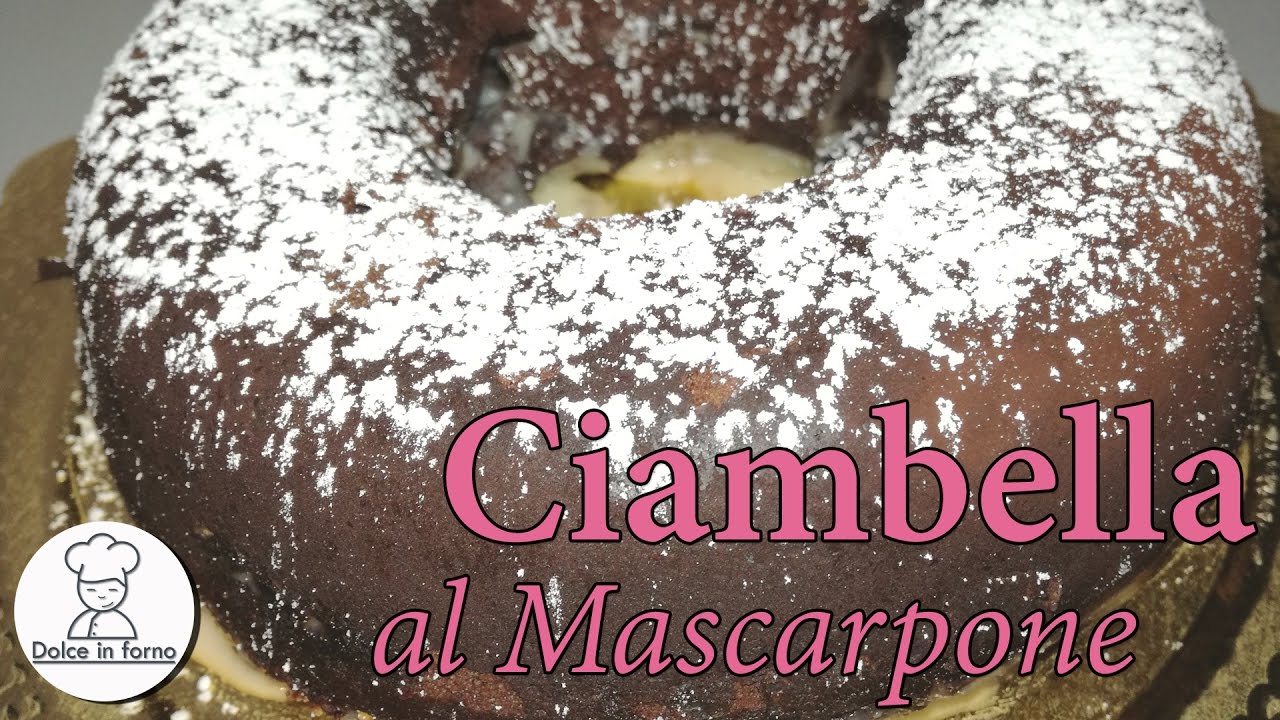 Ciambella al Mascarpone, buonissima e facile!