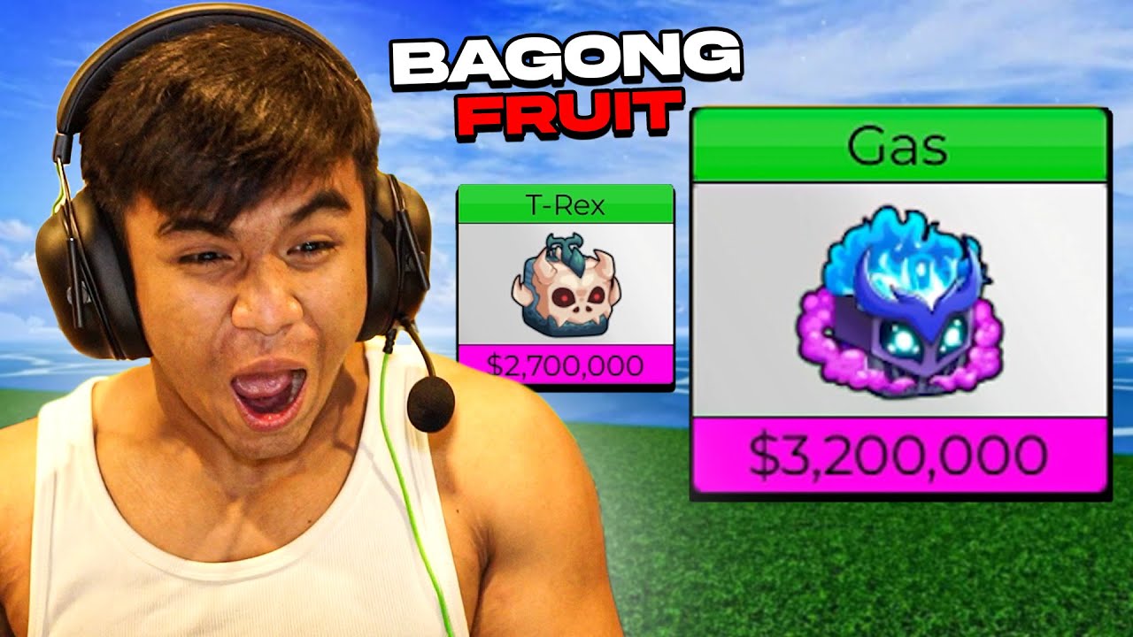 Bagong FRUIT ni ARGON sa BLOX FRUIT - ROBLOX