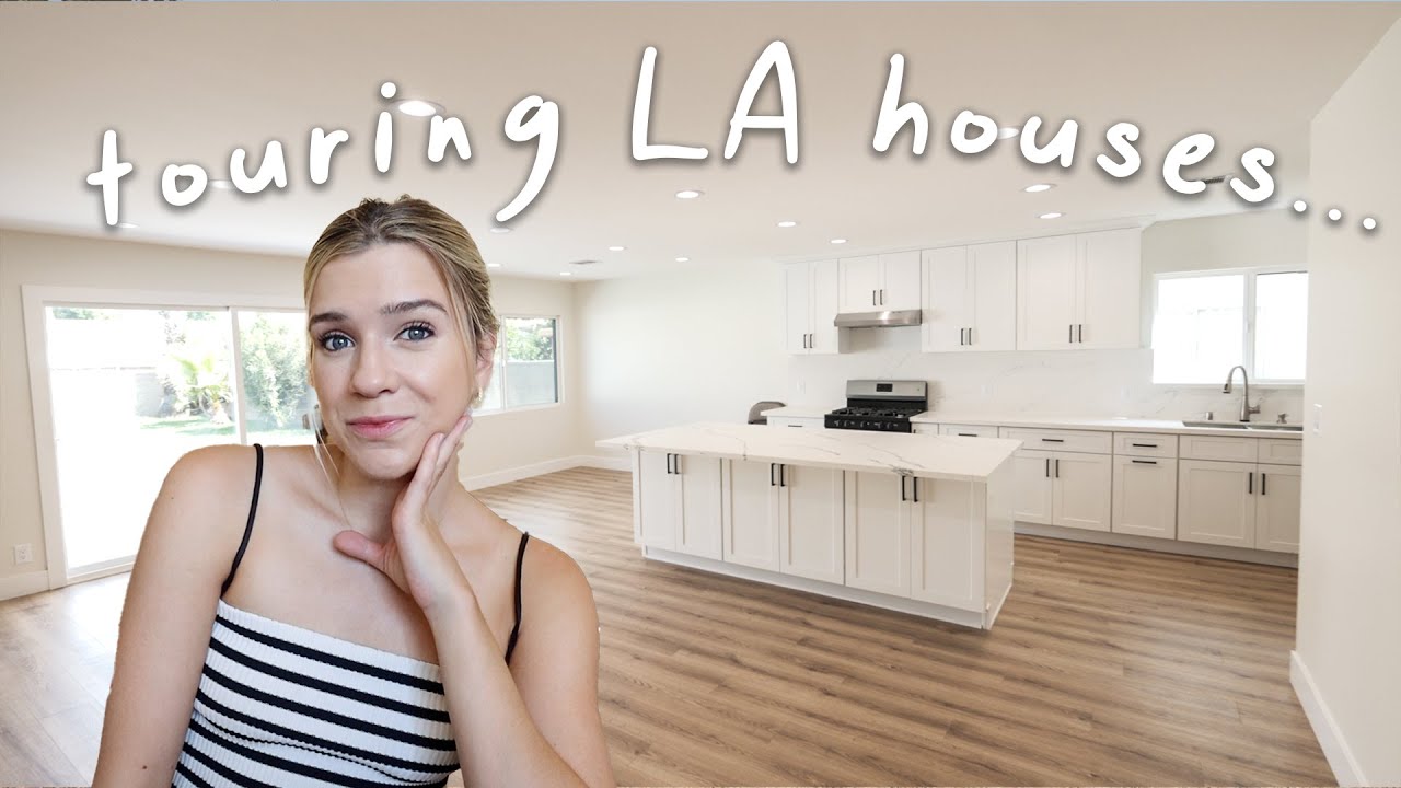 how I feel being in LA + touring houses for sale!