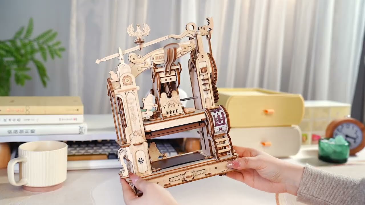 DIY Printing Press Kit for Scrapbookers | ROKR Classic Printing Press