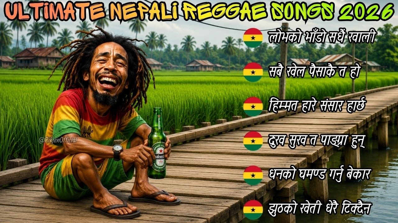 🌴 Ultimate Nepali Reggae Songs Collection 2026 | Relaxing Reggae Playlist