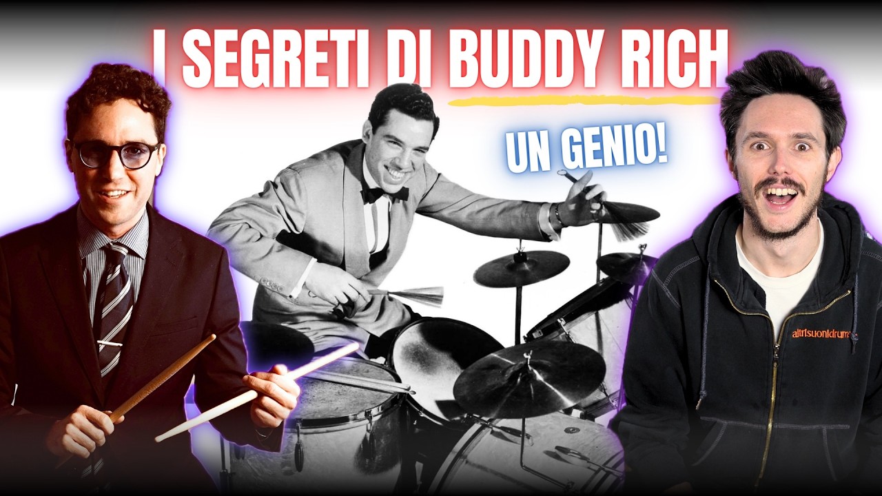 Ecco perché BUDDY RICH é diventato una LEGGENDA | con Mauro Mengotto