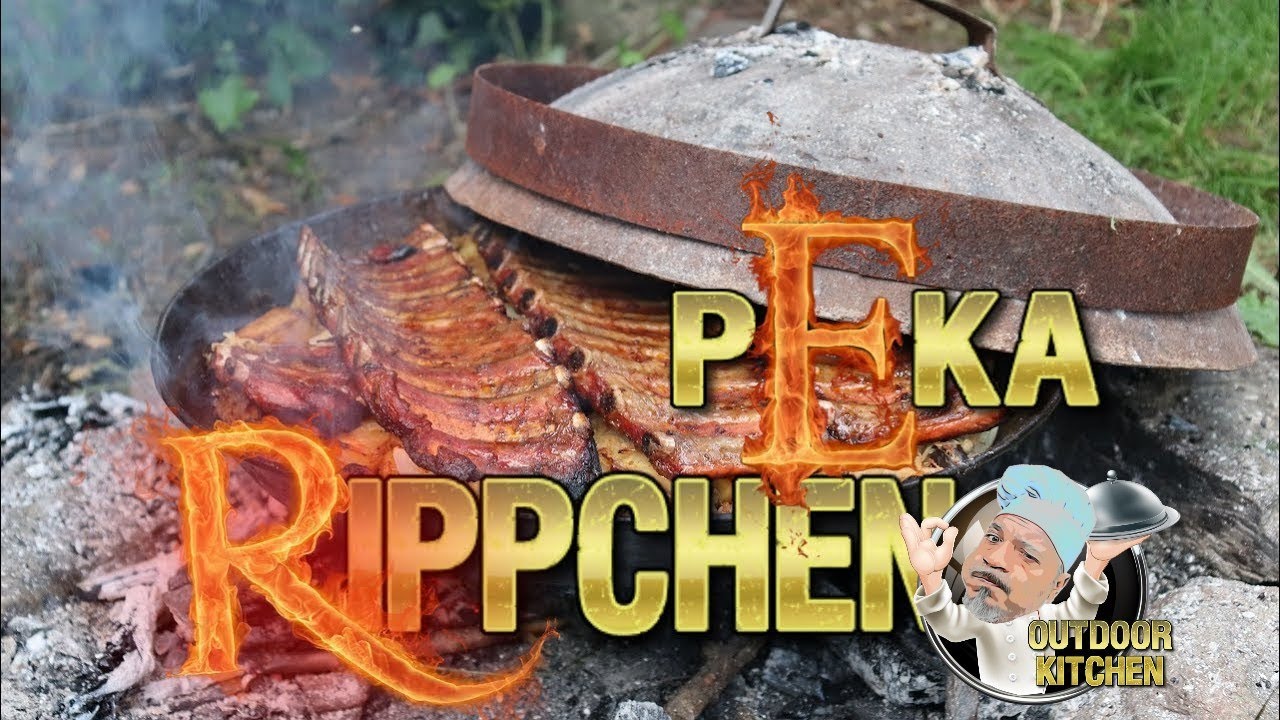 Хорватский рецепт Пека для копченых ребрышек с овощами