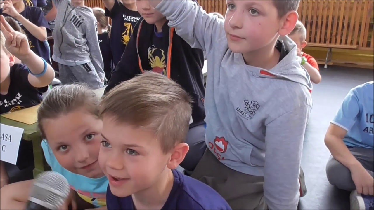 Quiz '' Historia Szkoły Podstawowej im. mjr.H. Sucharskiego w Orzyszu na 70-lecie Szkoły klasy 1-3