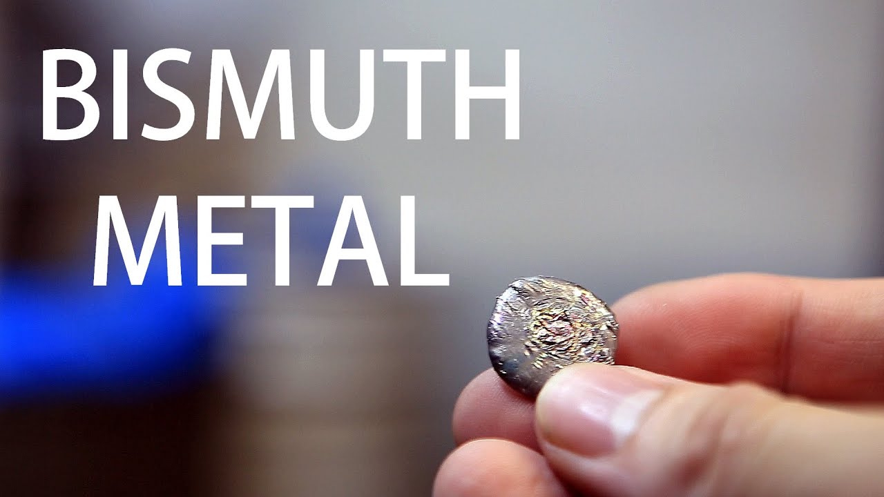 How to Extract Bismuth Metal from Pepto-Bismol Tablets