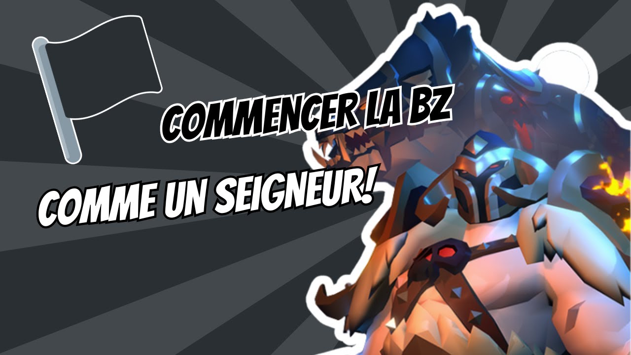 Commencer la Black Zone Comme un seigneur!! Sur Albion Online