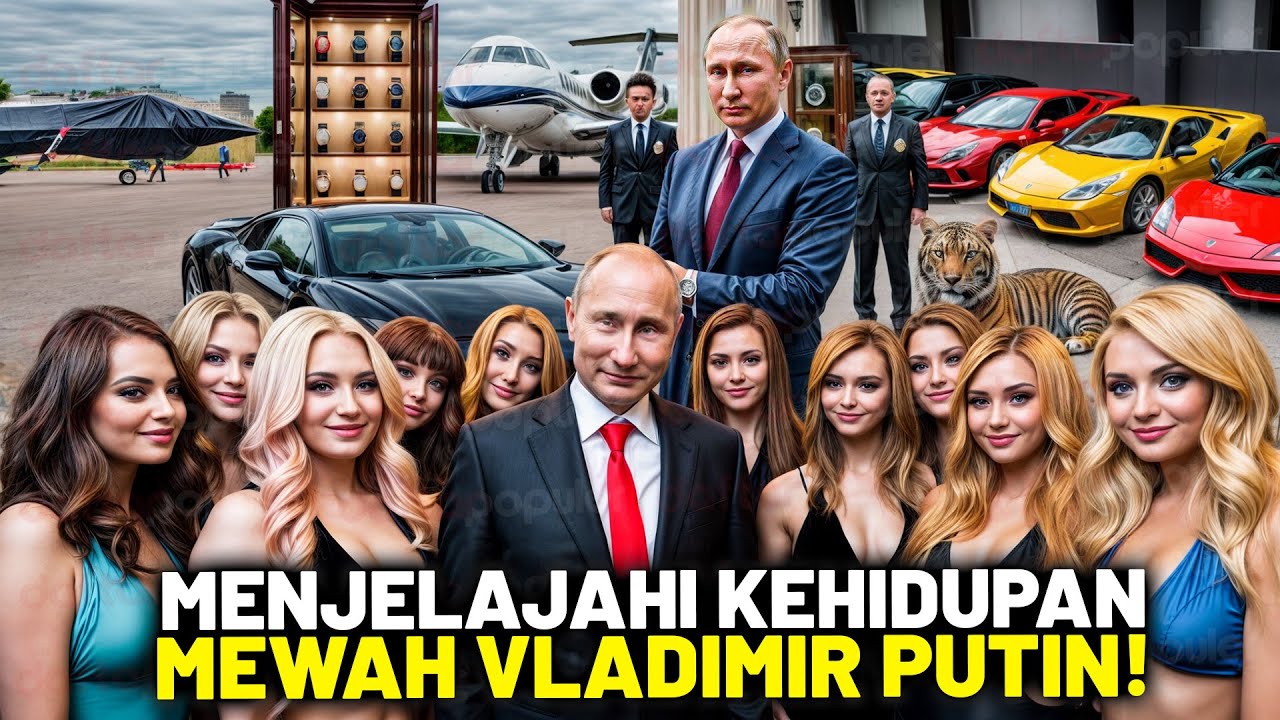 Sehari dalam Kehidupan Super Mewah Vladimir Putin, Pemimpin Terkaya di Dunia!