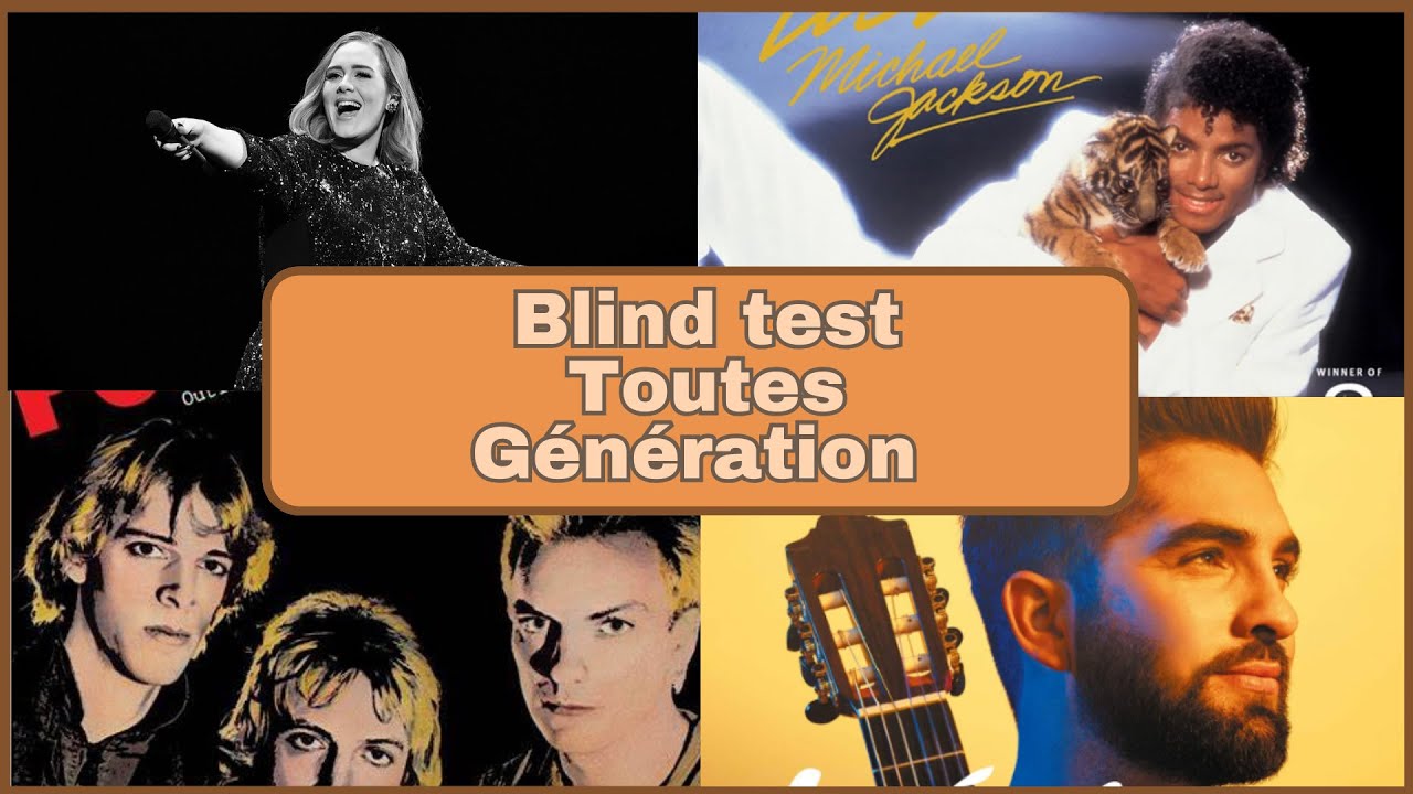 BLIND TEST TOUTES GÉNÉRATIONS (1950–2025)