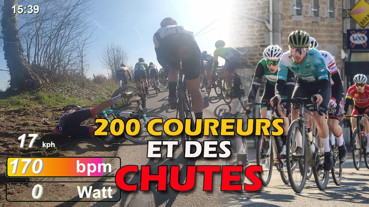 Une course TRES NERVEUSE à Saint-Hilaire-du-Harcouet