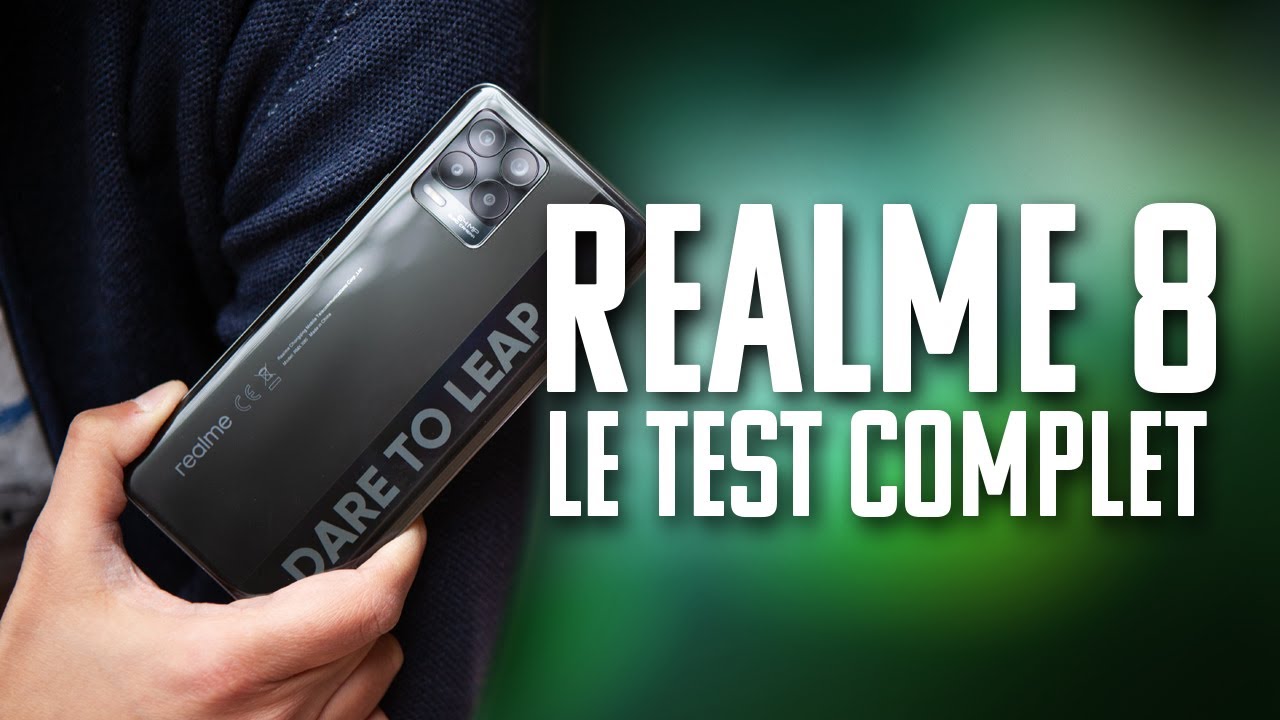 Realme 8 - Le test complet. (performances, écran, batterie, prix...)