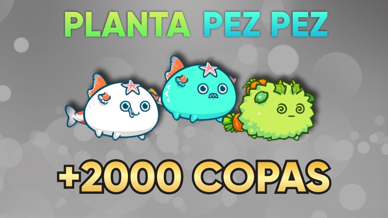Como SUBIR a 🥇 2000 COPAS con PLANTA PEZ PEZ | Jugando ARENAS | Axie Infinity