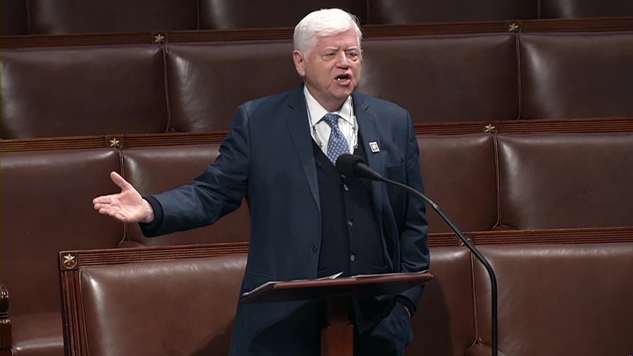 Rep. John Larson appears to have suffered a reaction from medication