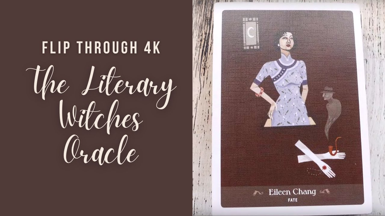 The Literary Witches Oracle Flip Through 4K
