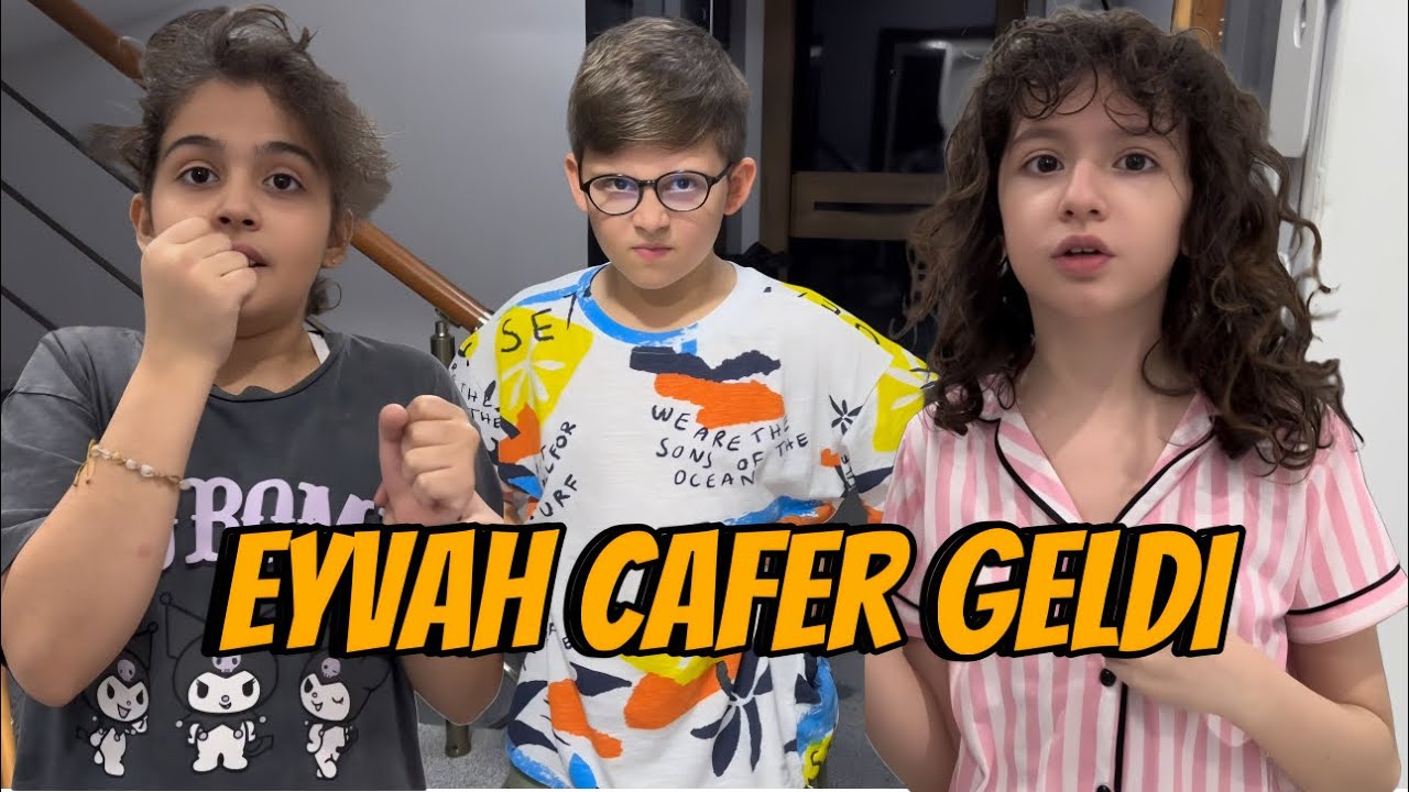 CAFER ESMANUR VE NİSA'NIN PİJAMA PARTİSİNİ MAHFETTİ!!