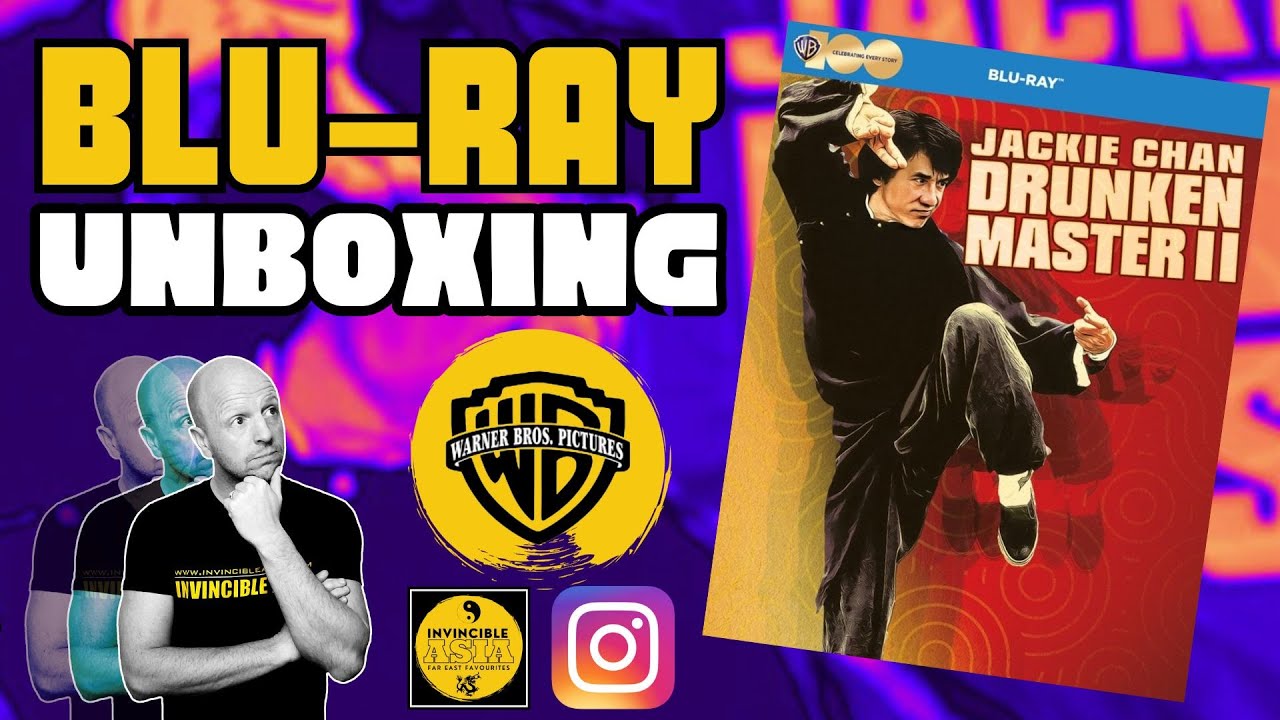 DRUNKEN MASTER 2 醉拳二 - Warner Bros. HMV Exclusive Blu-ray Release
