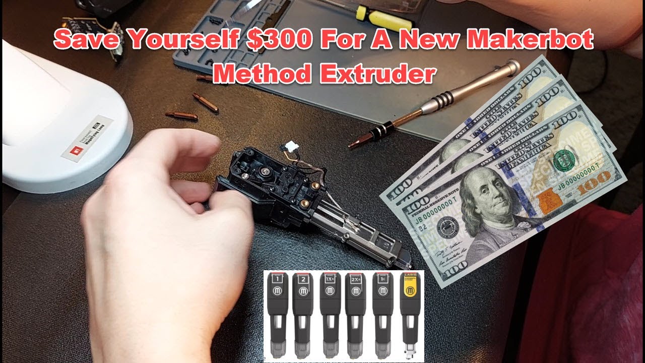 Save Yourself $300 For A New Makerbot Method Extruder