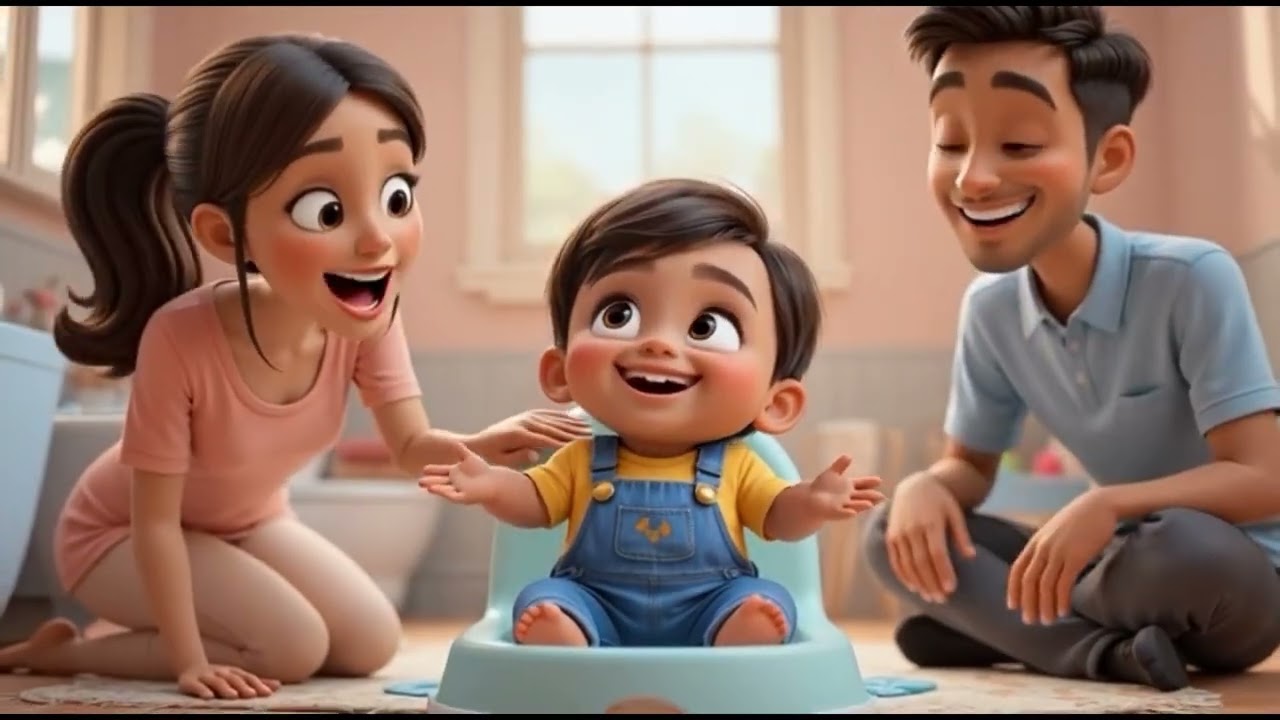 I Can Sit on the Potty 🚽 | Gentle Potty Training Song for Toddlers