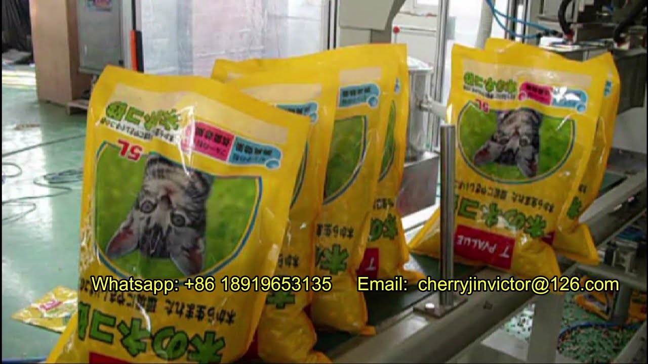 10kg Cat litter sand packaging machine