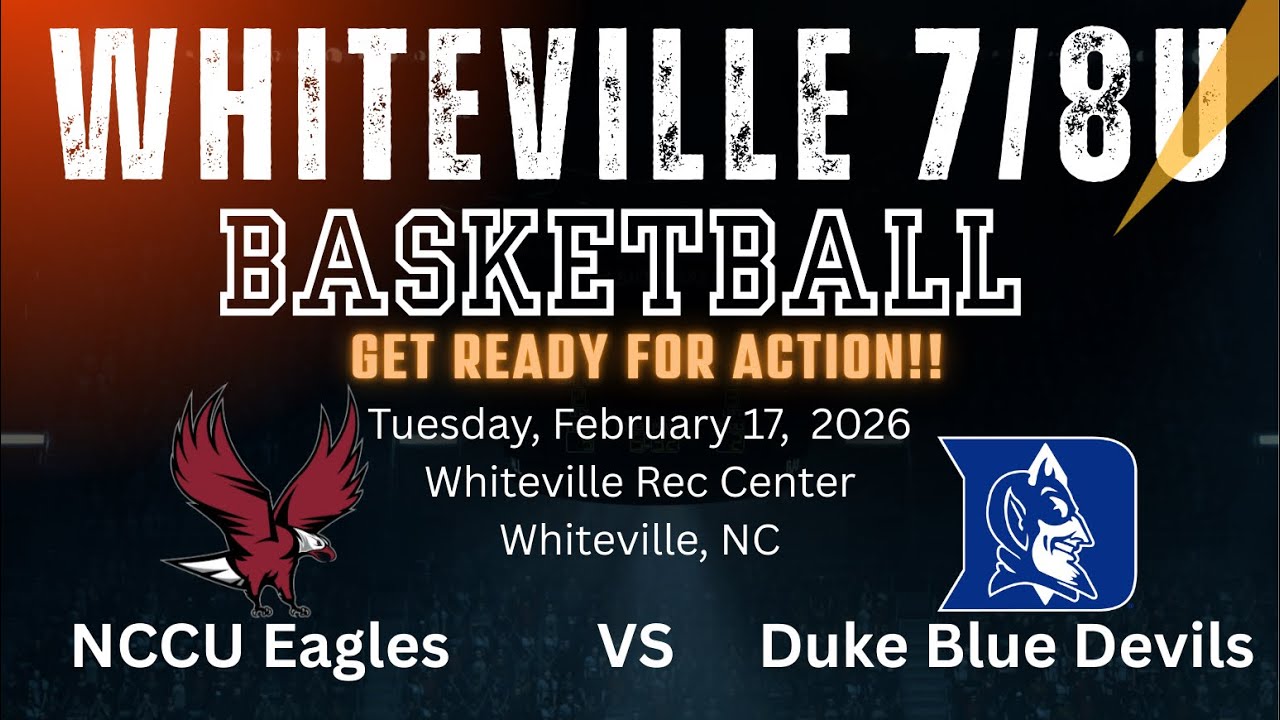 2/17/26 - Whiteville 7/8u Basketball - Eagles vs. Blue Devils