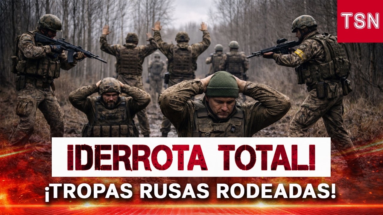 ¡AHORA MISMO! ¡EL EJÉRCITO DE PUTIN CAYÓ EN UNA TRAMPA MORTAL! ¡CERCO TOTAL — NO HABRÁ ESCAPE!