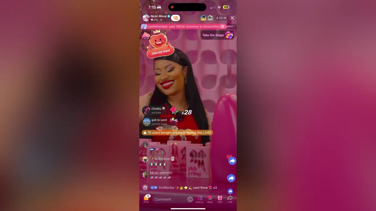Nicki Minaj - Pink Friday Nails • TikTok Live (November 24, 2024)