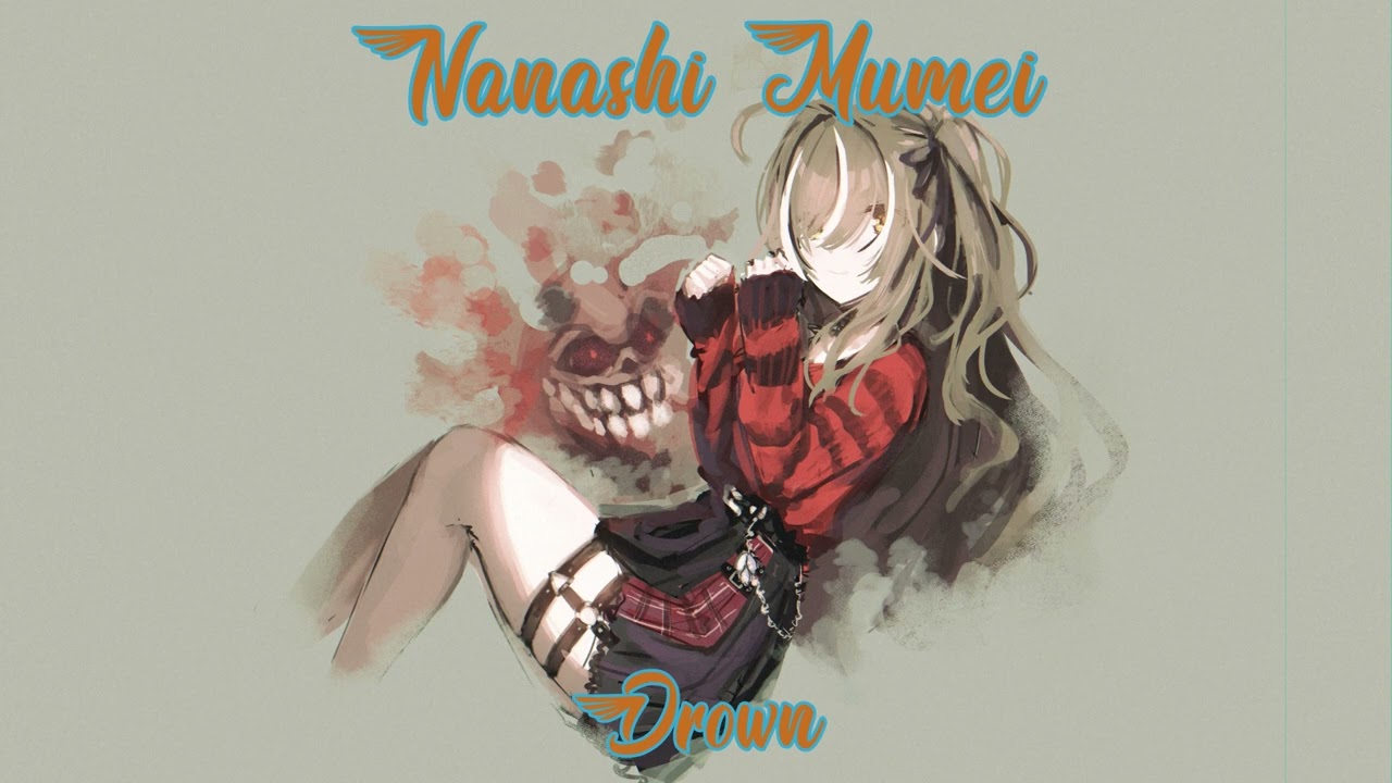 Nanashi Mumei Sings Drown By Bring Me the Horizon (Remastered Karaoke)