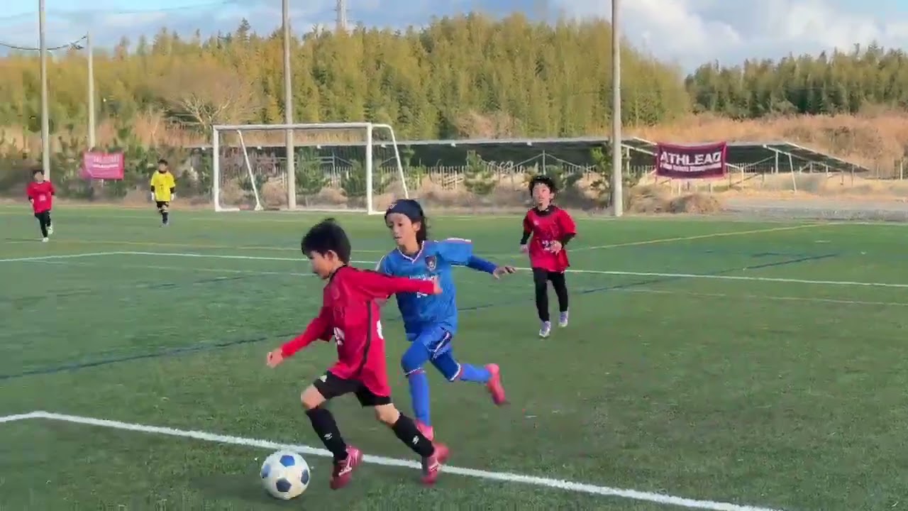 A.  TM① あざみの　前半　# #練習試合 2-0 だいき、こうせい