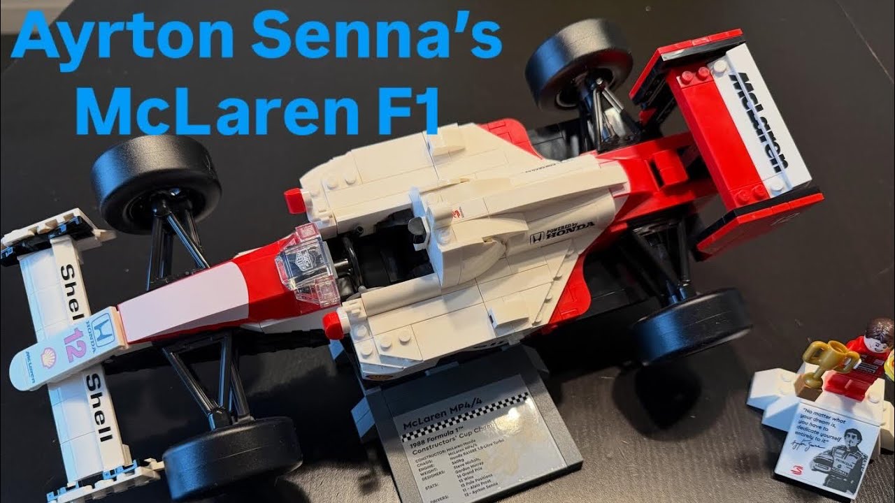 Ayrton Senna’s McLaren F1 car build.   Fastest build ever…