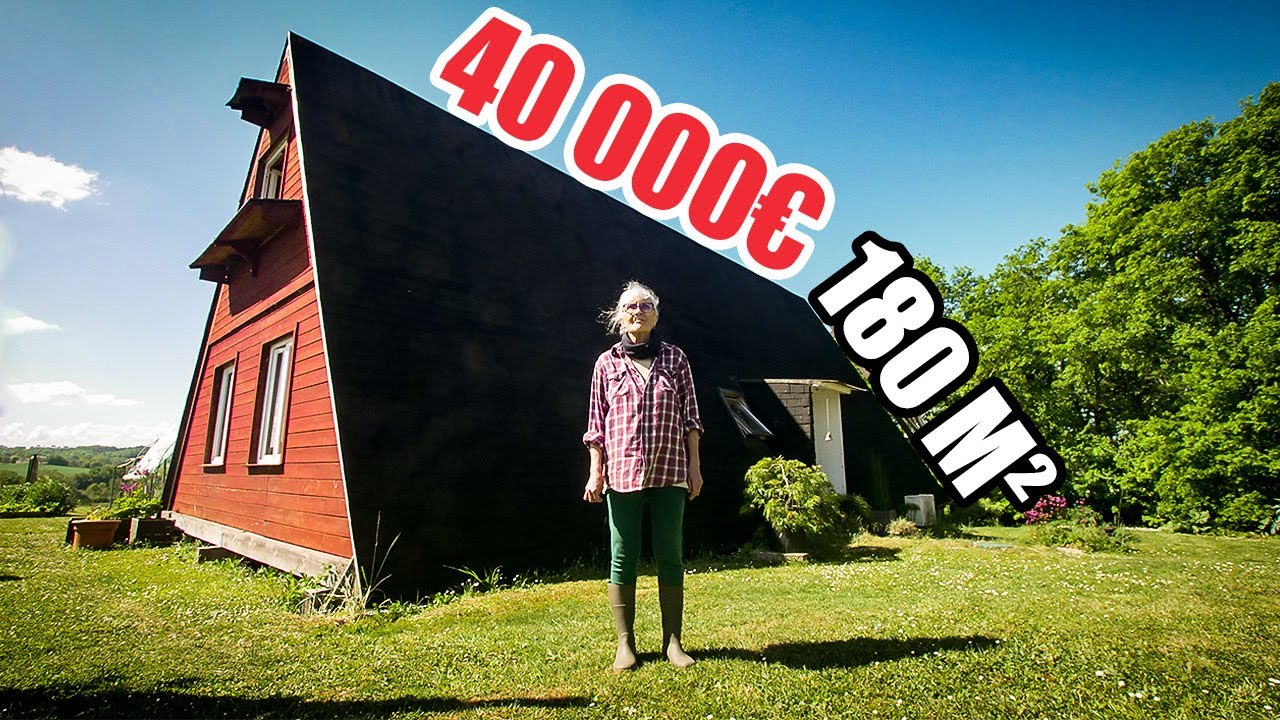 Elle invente une maison pas cher et simple à construire ! - La maison en A d'Elizabeth