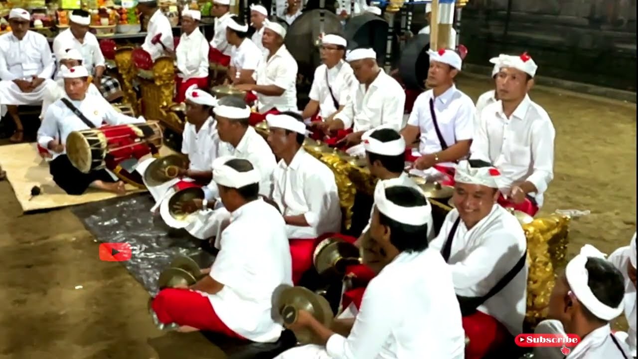 Baris Bedil  || di Pura Puseh ||  Desa Adat Sulahan Susut Bangli
