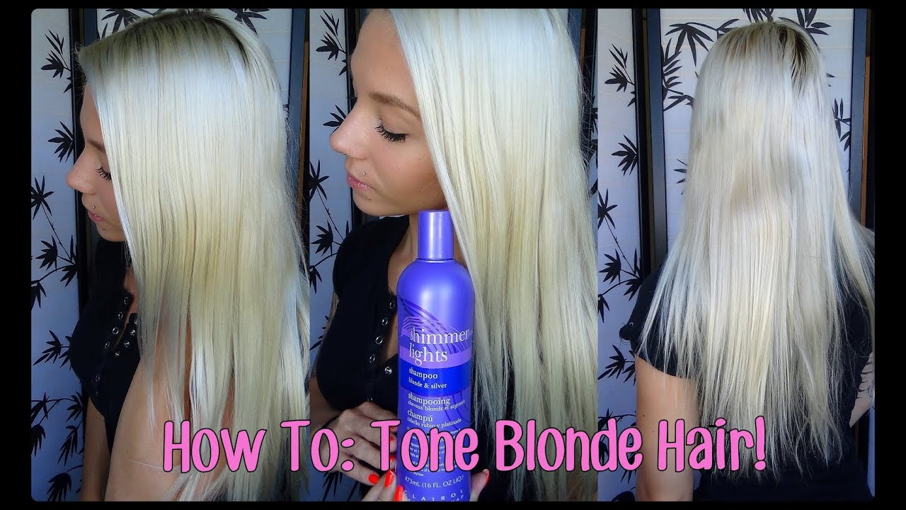 How I Tone My Blonde Hair! | BreeAnn Barbie