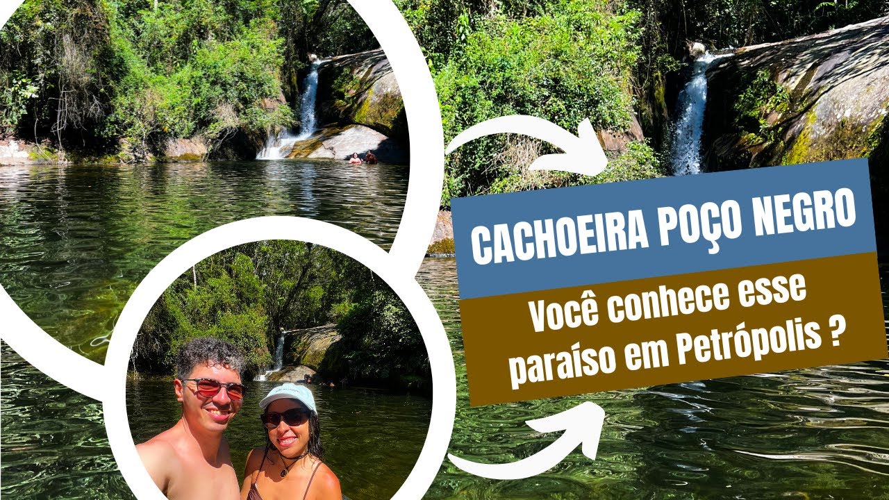 CACHOEIRA POÇO NEGRO: Uma das mais cachoeiras mais BONITAS de PETROPÓLIS