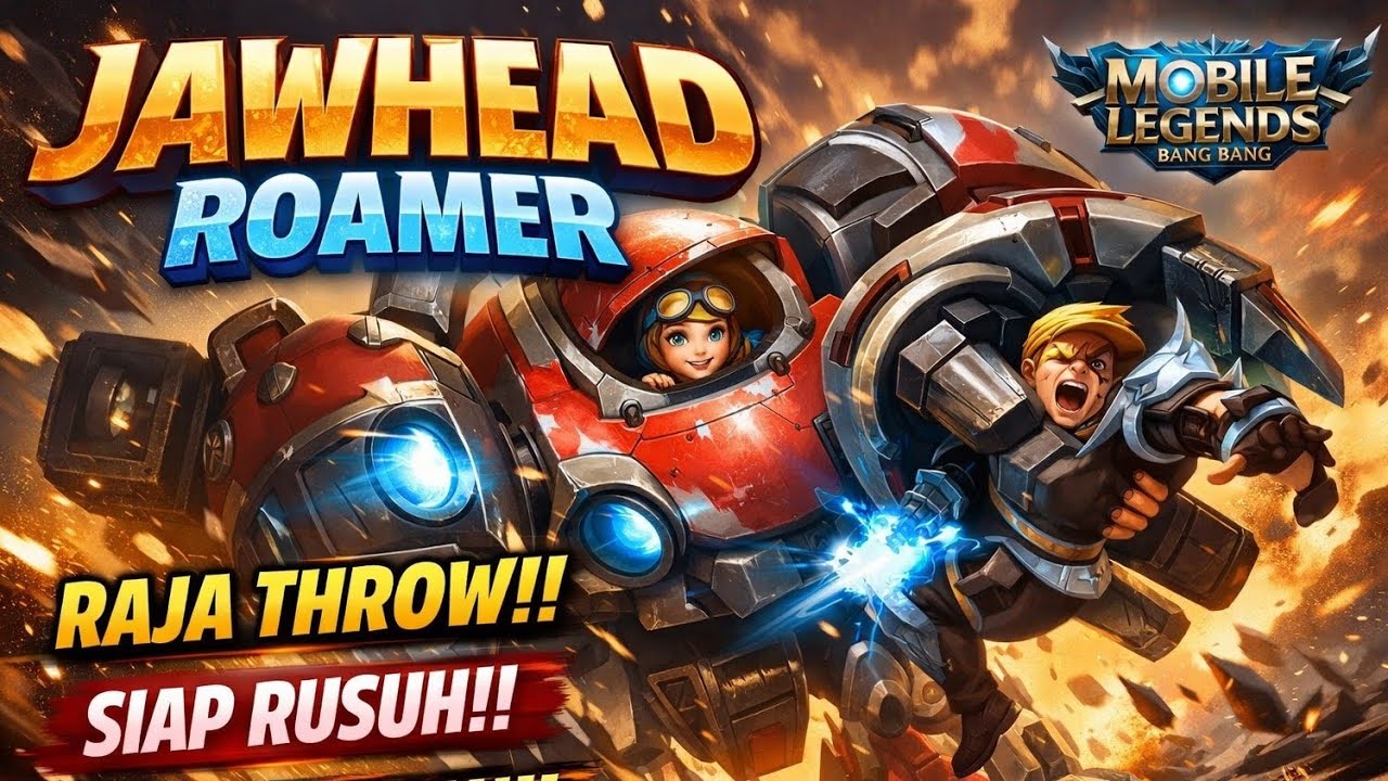 MAKRO ROAMER JAWHEAD | BEST GAMEPLAY JAWHEAD 2026 | BUILD TOP 1 GLOBAL JAWHEAD | MLBB
