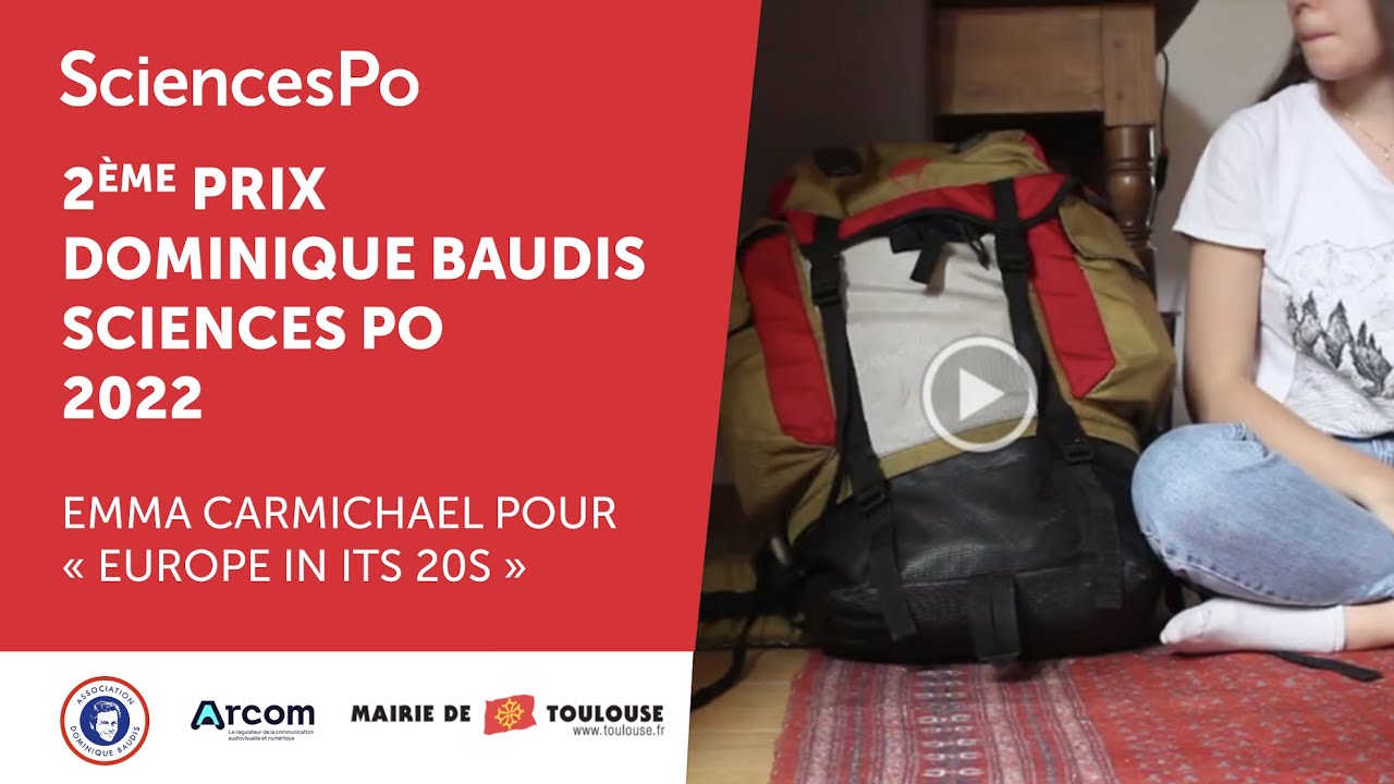 2e prix Prix Dominique Baudis-Sciences Po 2022 : Emma CARMICHAEL, 