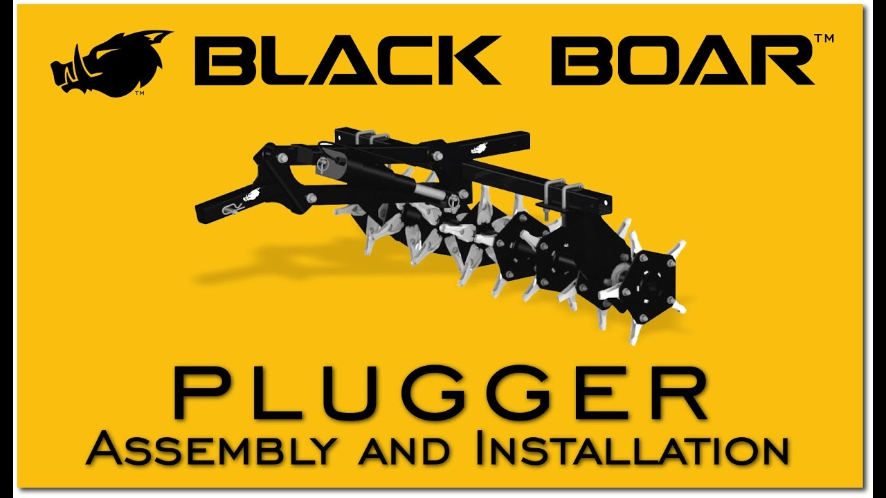 Black Boar Plugger Assembly and Installation