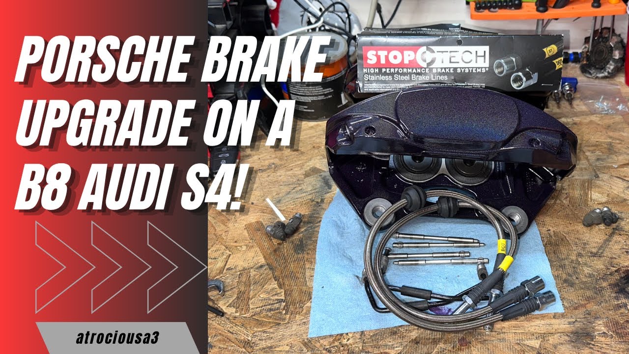 Big Brake Upgrade: Porsche Calipers on the S4