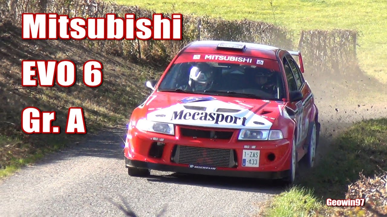 Best Of Mistubishi Lancer Evo 6 Gr.A | Anti-lag & Backfires Sound