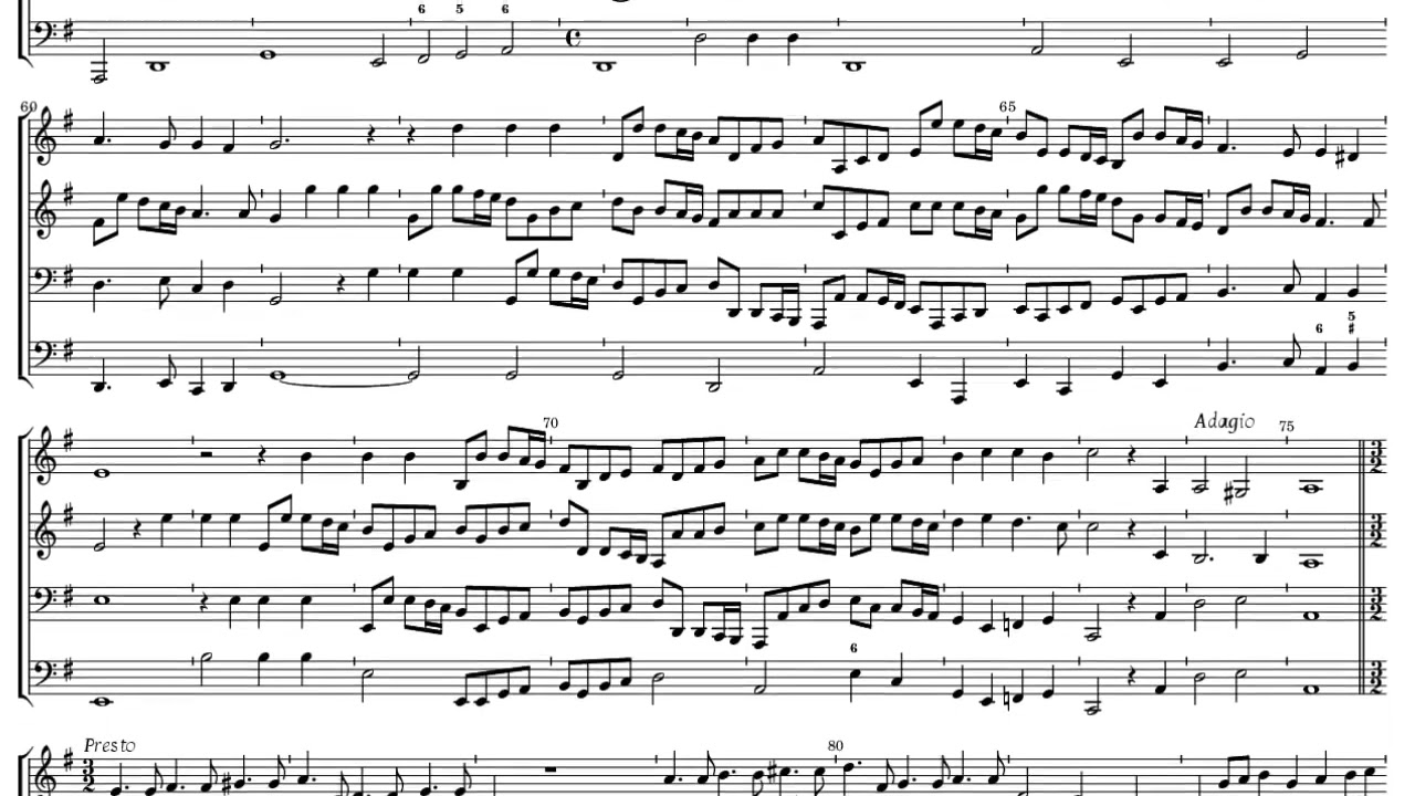 Antonio Bertali Sonata a 3, No.108 Ludwig partbook