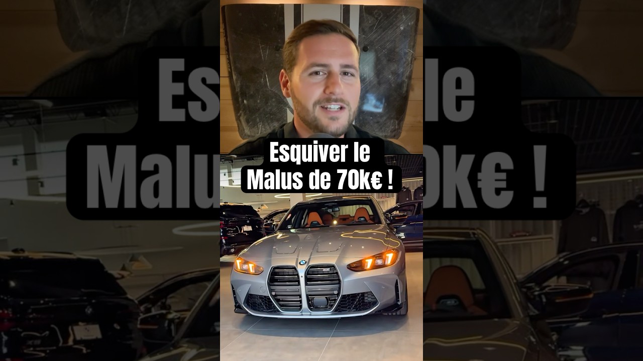 Comment peut-on esquiver le malus de 70k&euro; ? 🧐 #Automobile #France #Malus #Astuce #Tendance