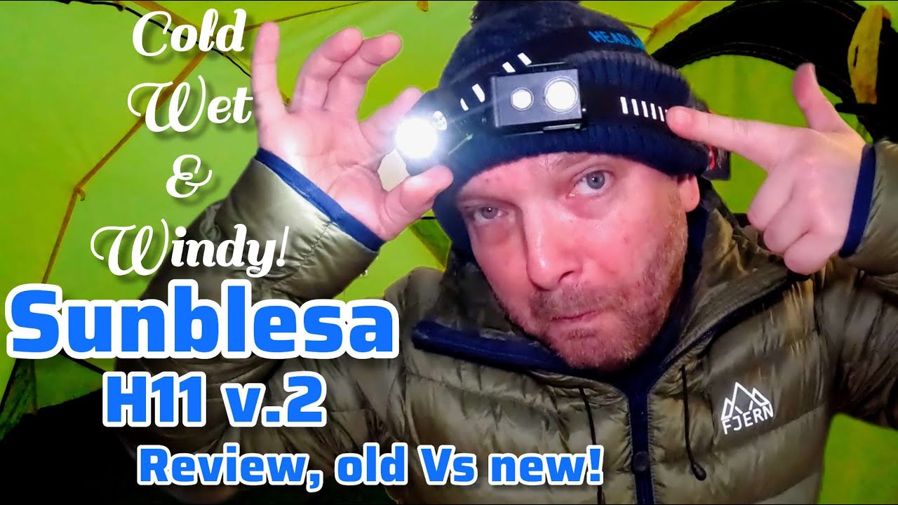 Sunblesa H11 head torch version 2 review. Perfect for hiking & wild camping!