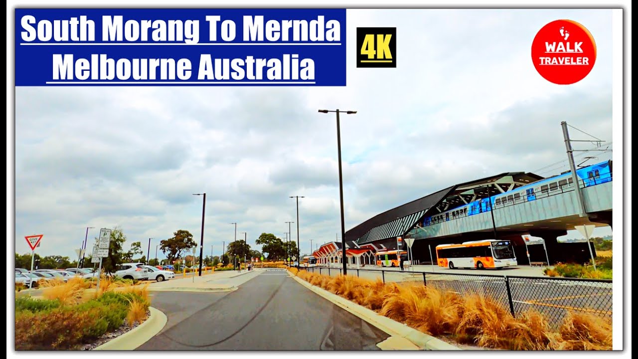 4k Driving South Morang To Mernda in Melbourne Australia