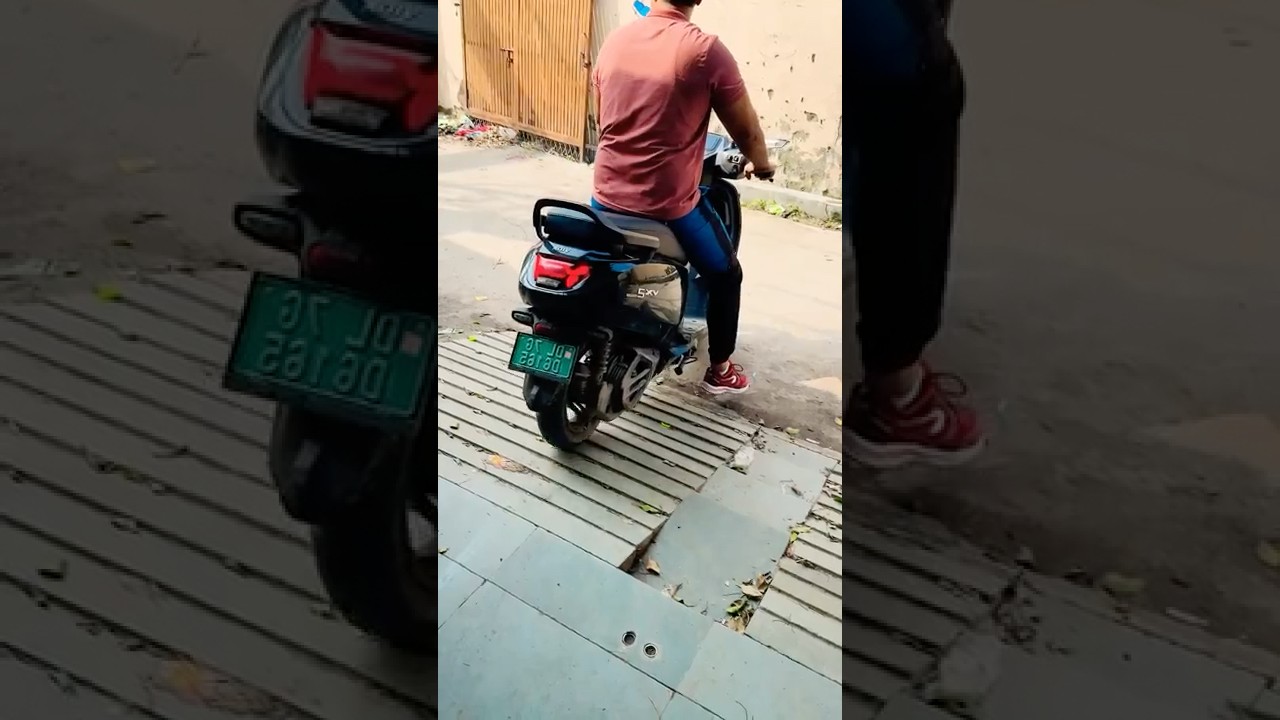 Hero Vida Vx2 Plus Reverse Mode Power Test 🔥 | Ramp & Parking Mode Test #hyperscooter #heroscooter
