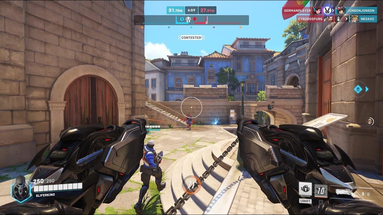 Reaper on Esperanca Push Mode (Overwatch 2)
