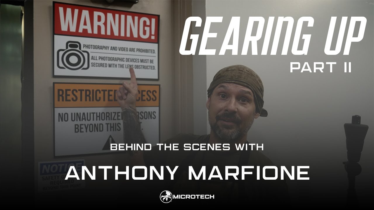 Before the Show: Gearing Up for USN with Anthony Marfione. Part II