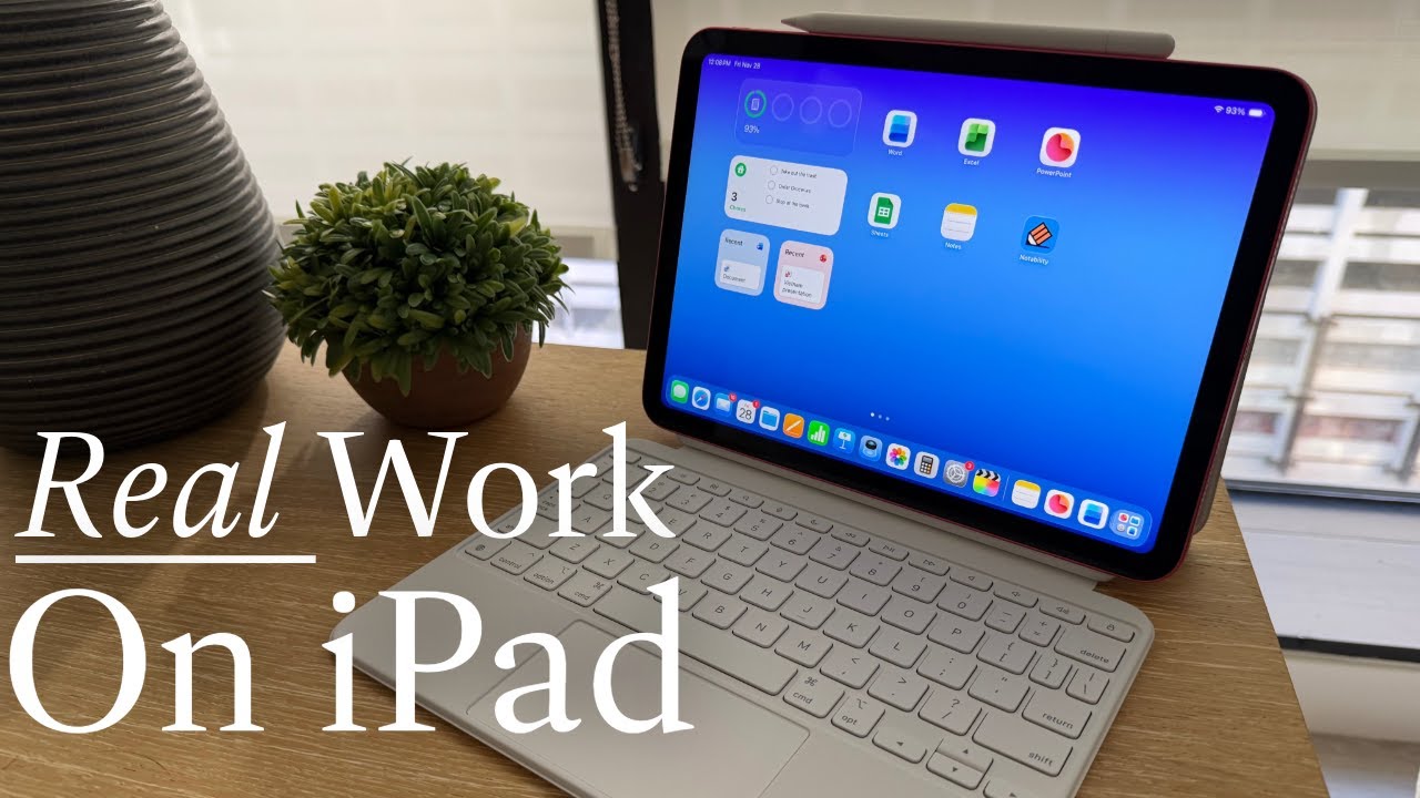 Можно ли работать на iPad? Конечно. Производительность iPad 11-го поколения A16!