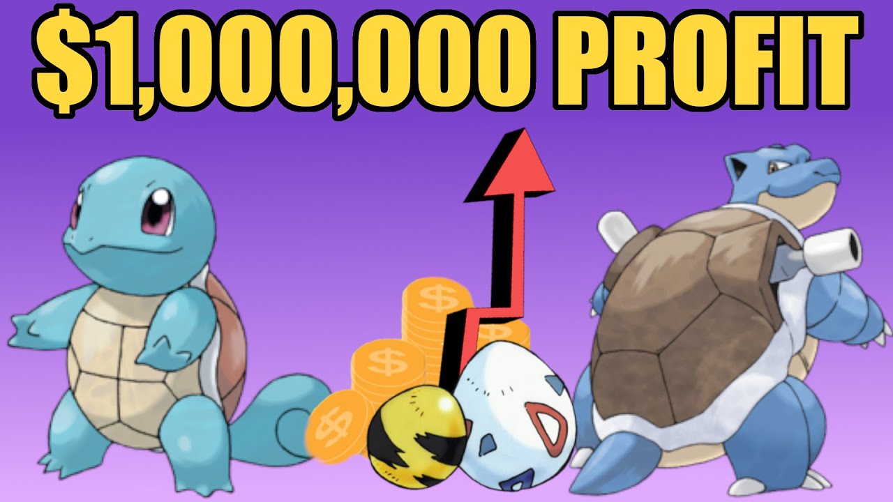 PokeMMO - Breeding Squirtle for Profit